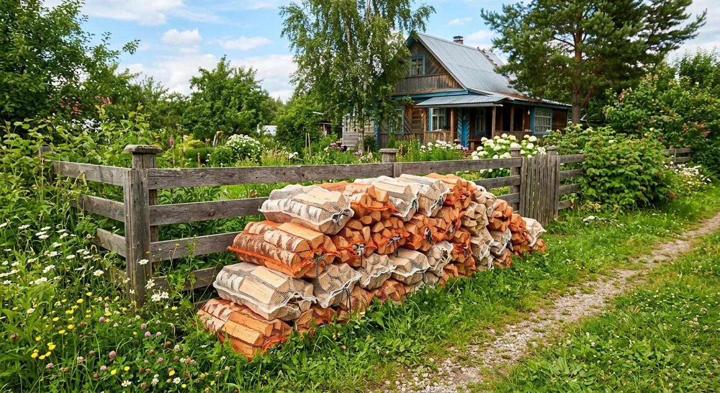 Дрова для дачи в Молокове