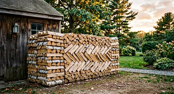 Укладка дров в Молокове, улица Парковая, 18